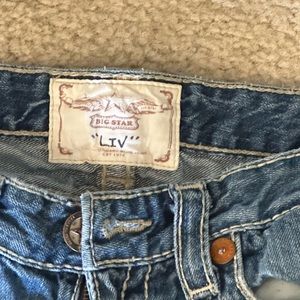Big Star Liv jeans. Boot cut, distressed. Love these jeans. Best jeans ever